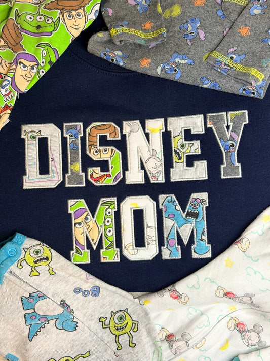Magical Mom Embroidered Applique Keepsake Crewneck Sweatshirt
