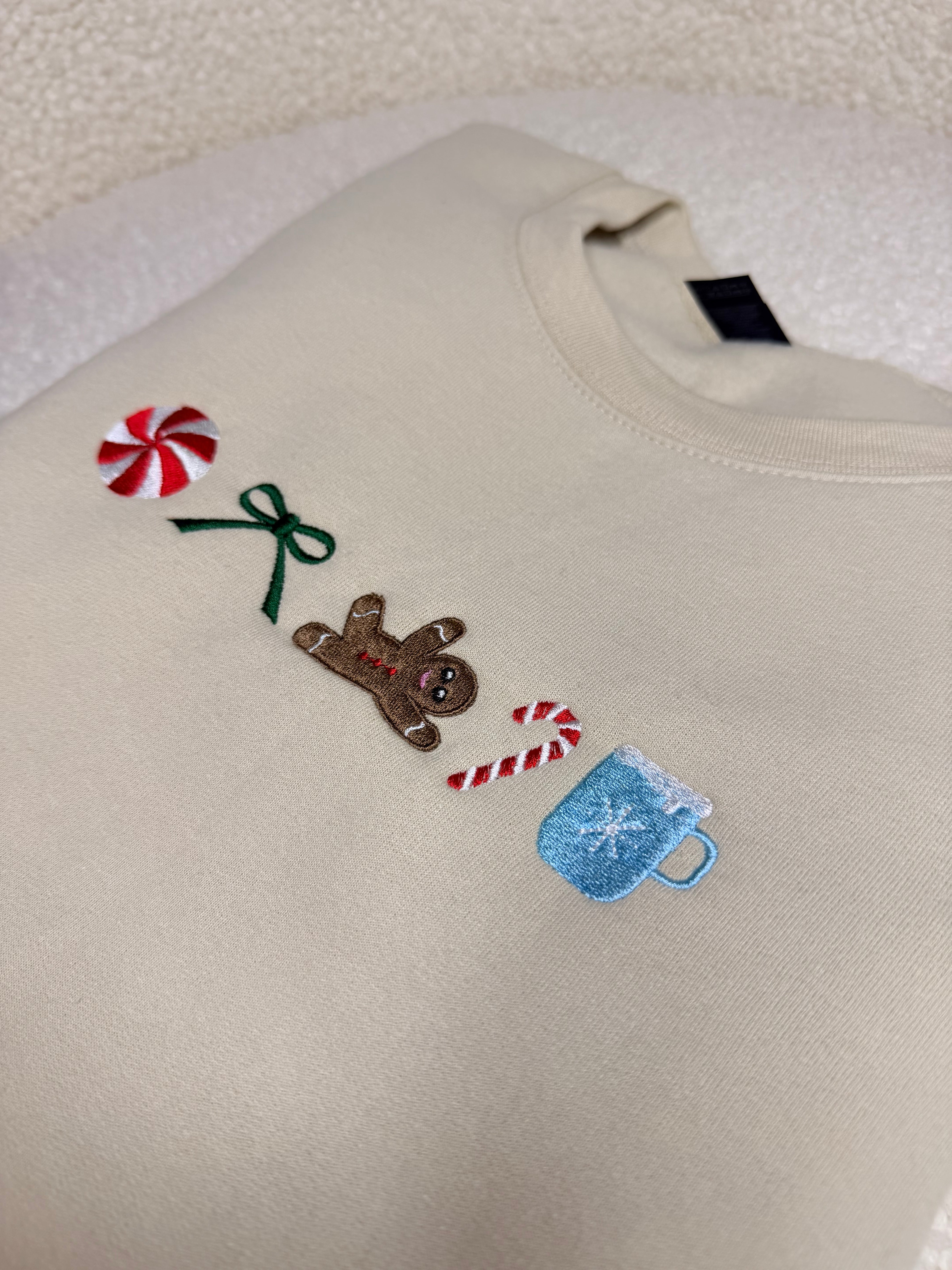 Embroidered Winter Icons Crewneck Sweatshirt – The Timeless Threadz
