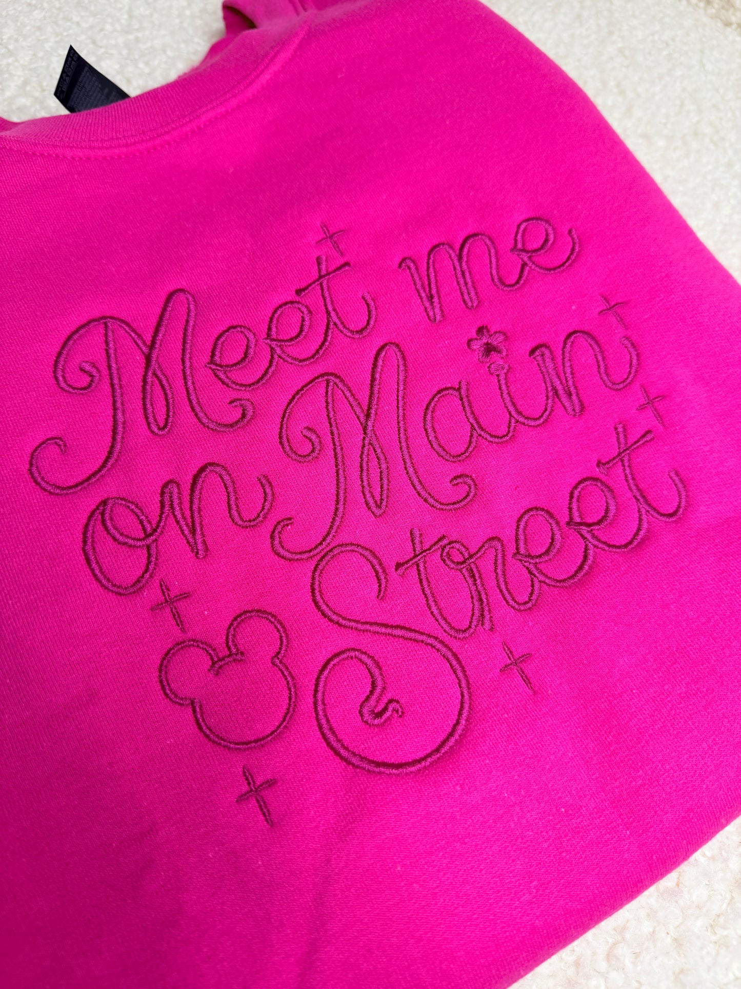 Meet Me On Main Street Crewneck Sweatshirt