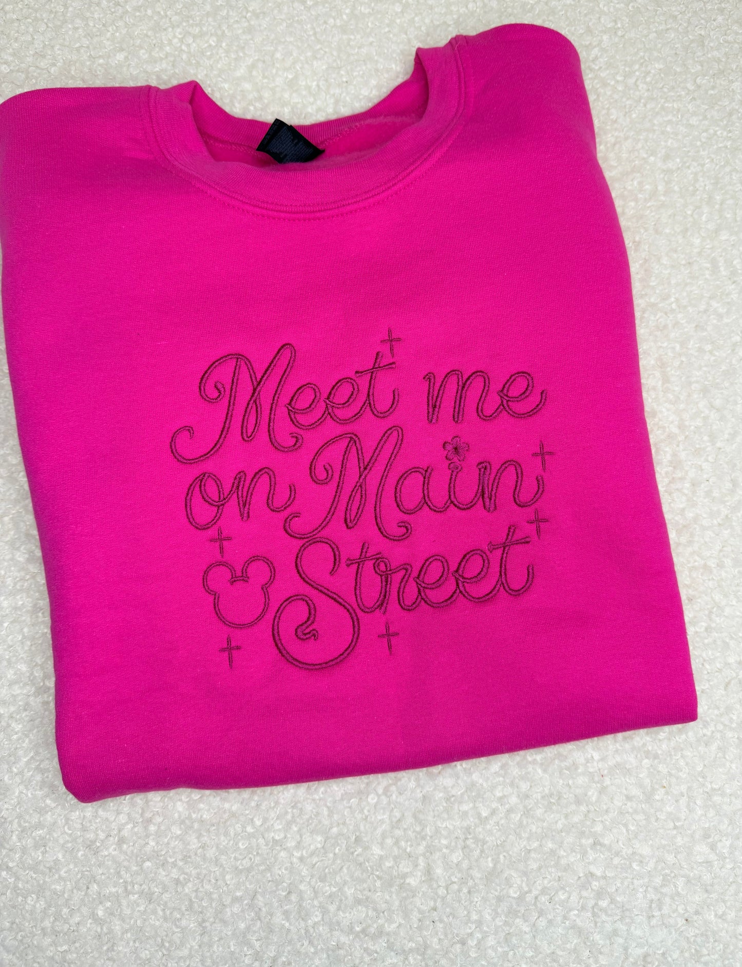Meet Me On Main Street Crewneck Sweatshirt