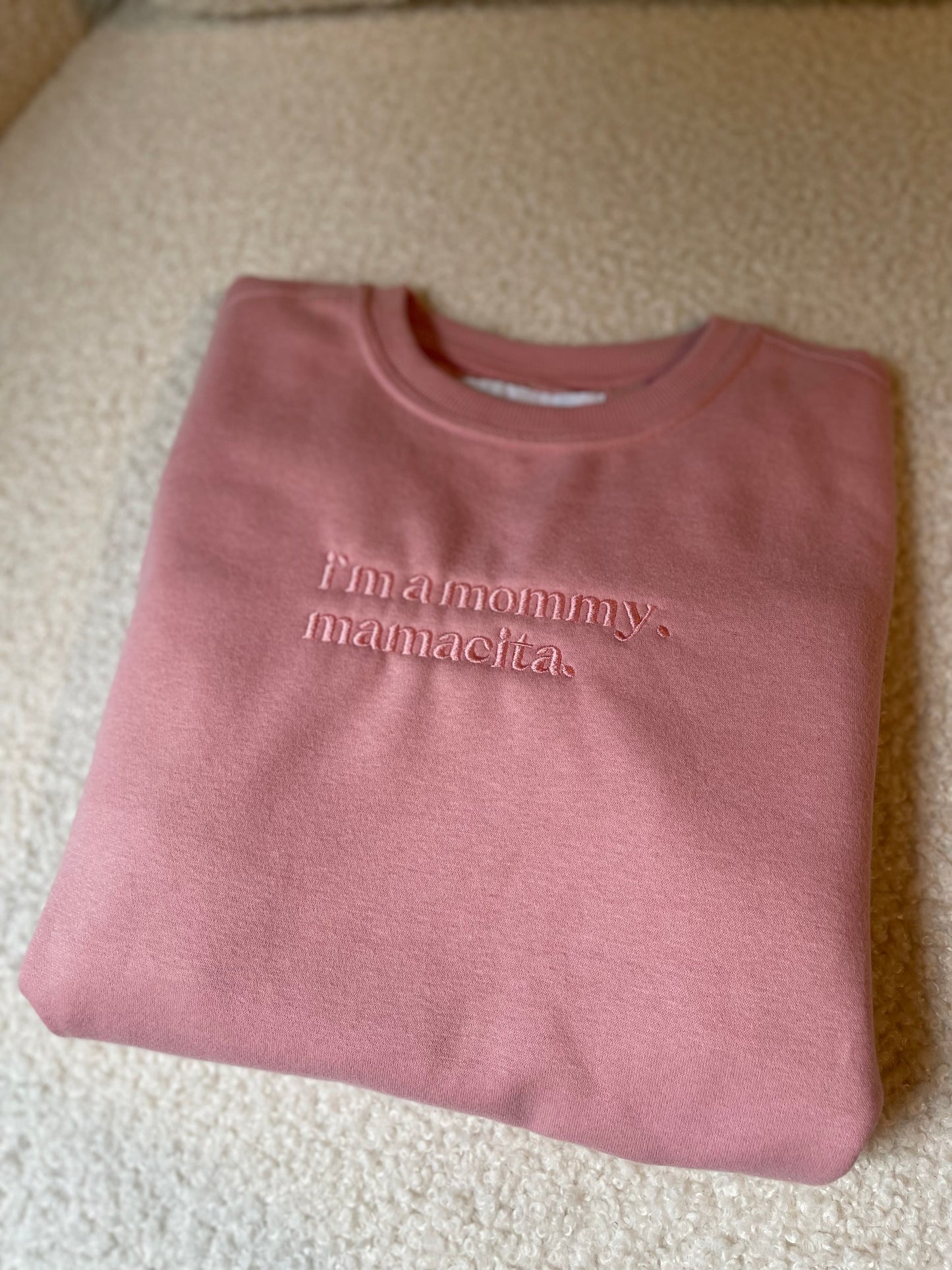 Embroidered I'm a Mommy Mamacita Love Island Tee Shirt