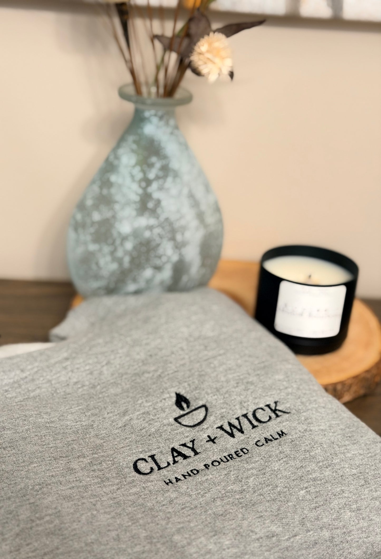 CUSTOM BUSINESS LOGO/BUSINESS MERCH Embroidered Crewneck Sweatshirt