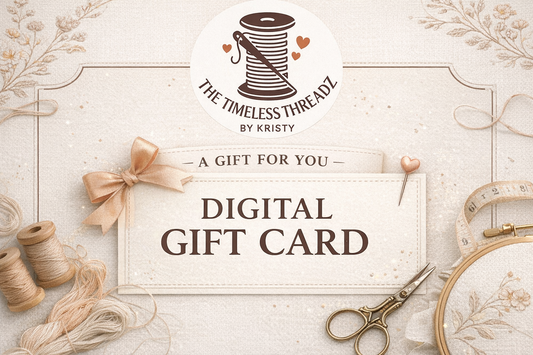 The Timeless Threadz VIRTUAL Gift Card